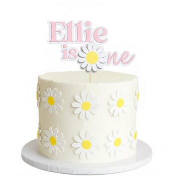 Daisy Cake Topper
