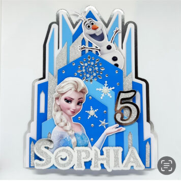 Frozen Cake Topper